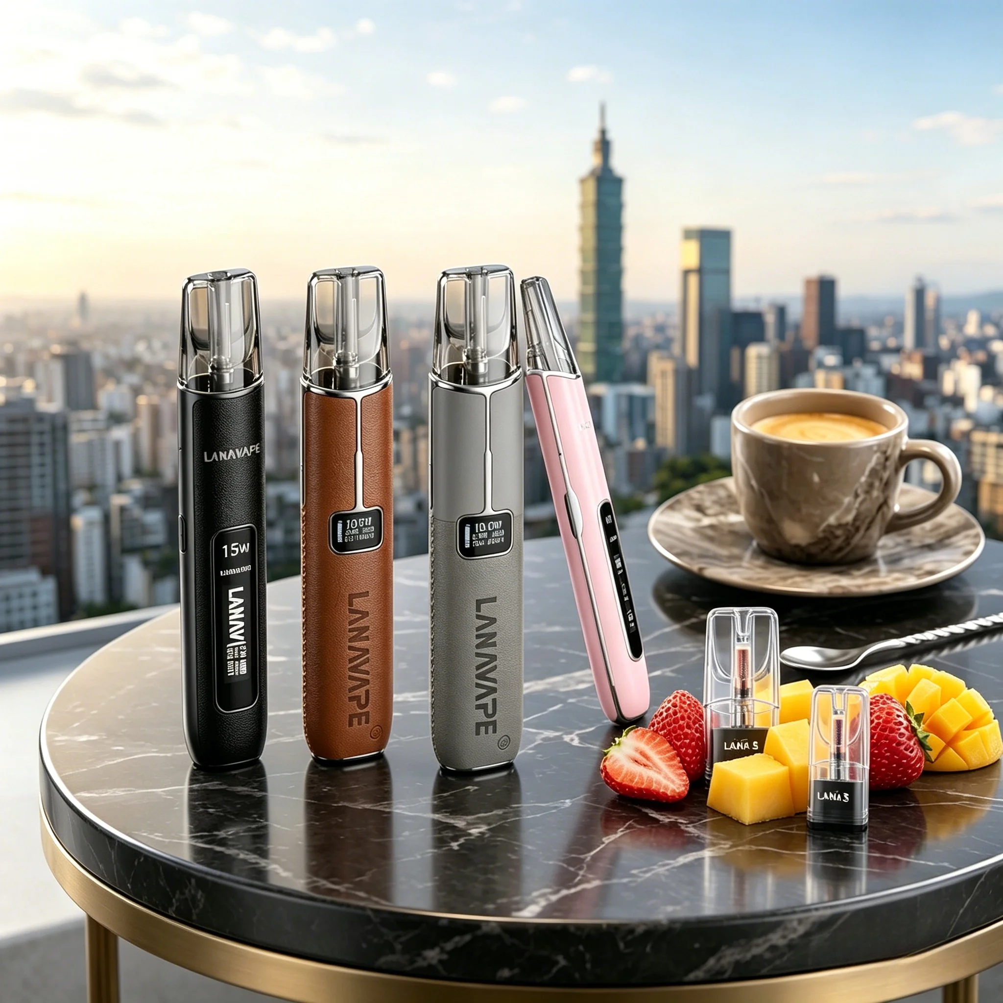 LANA 電子煙台灣專賣:LANA AIR 1 主機與皮革主機現貨推薦,保證正品